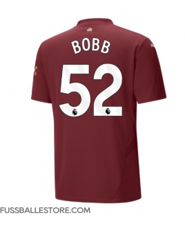 Günstige Manchester City Oscar Bobb #52 3rd trikot 2024-25 Kurzarm